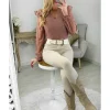 My Look Féminin blouse fluide rose blush & pois Online