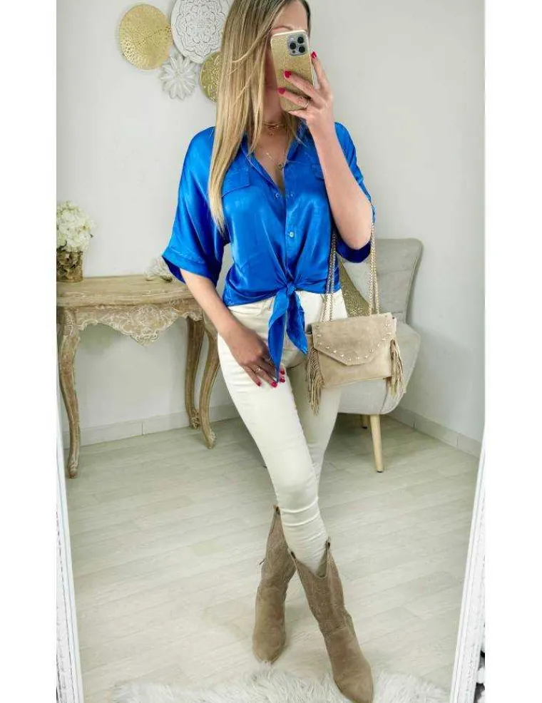 chemisier_satin_amp_nou_b_0.webp My Look Féminin chemisier satiné & noué bleu roi New