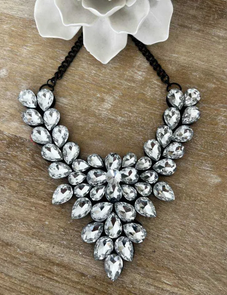 collier_de_princesse_stra_0.webp My Look Féminin collier de princesse strass argentés Outlet