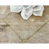My Look Féminin collier fin gold "HAPPY" Fashion