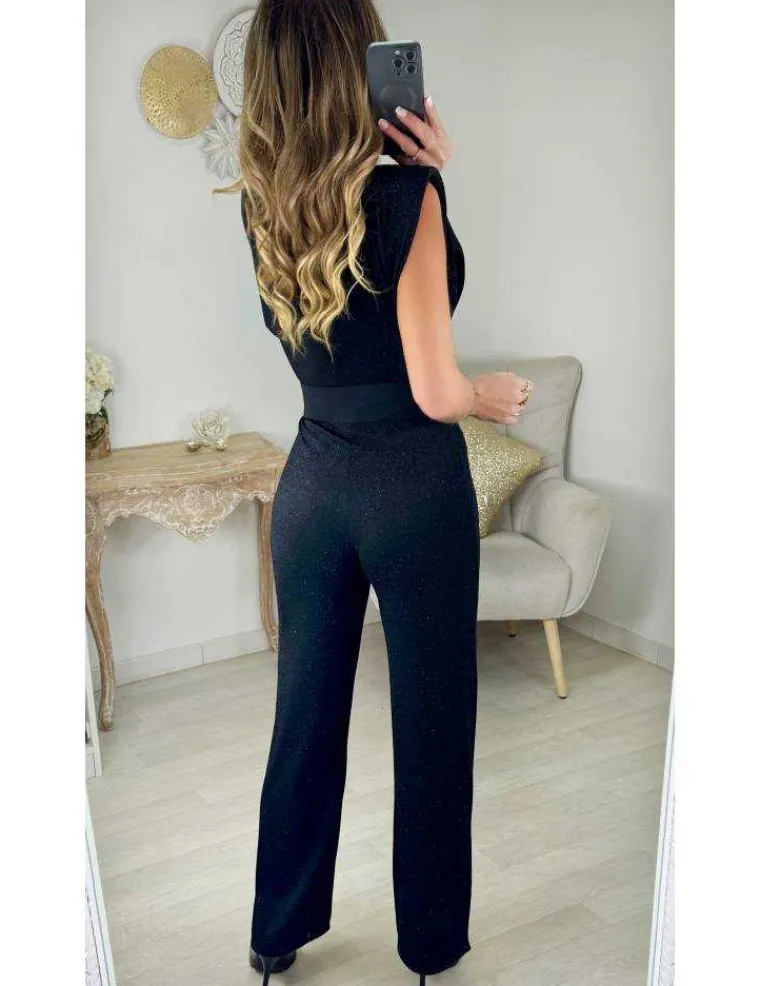 combi_pantalon_noire_scin_2.webp My Look Féminin Combi pantalon noire scintillante Discount