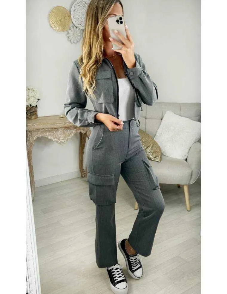 ensemble_pantalon_et_vest_0.webp My Look Féminin ensemble pantalon et veste gris Best