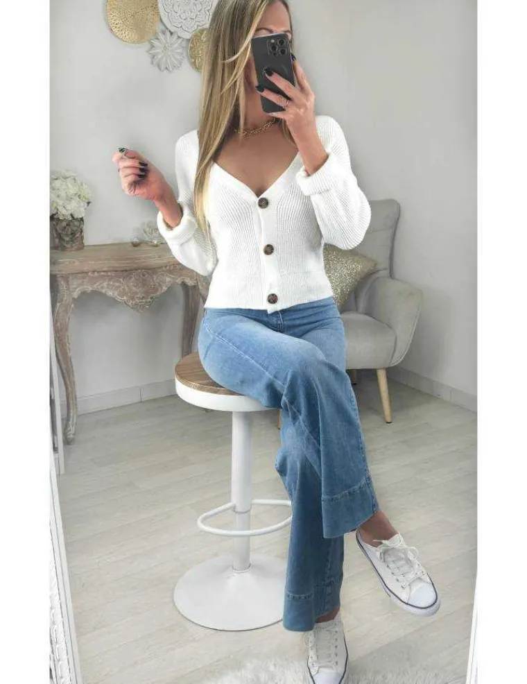 gilet_blanc_boutonn_2.webp My Look Féminin Gilet blanc boutonné Best