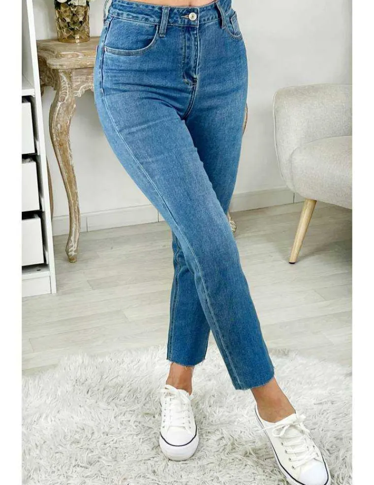 jeans_bleu_mdium_cropped__0.webp My Look Féminin jeans bleu médium cropped taille haute Outlet