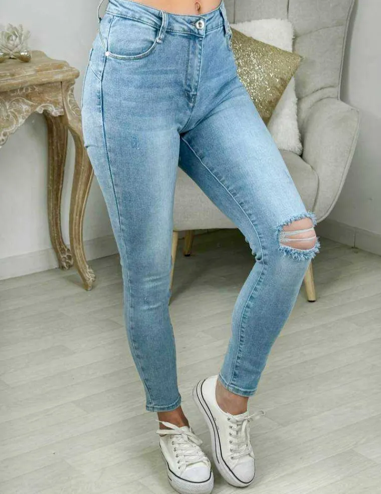 jeans_slim_bleu_ciel_push_0-1.webp My Look Féminin jeans slim bleu ciel push-up destroy Clearance