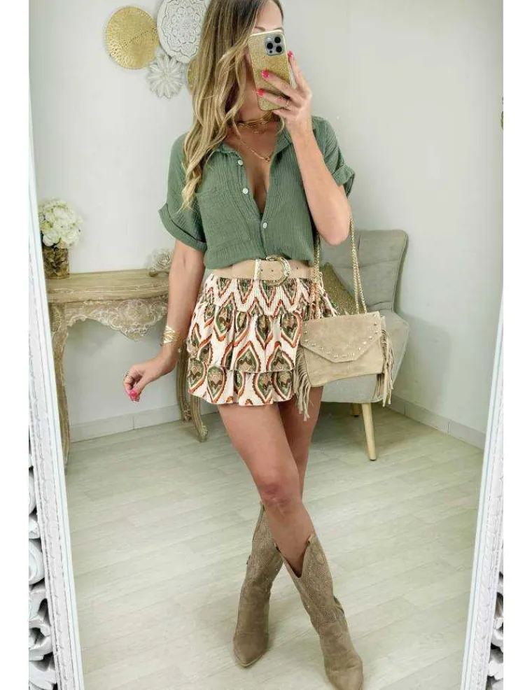 jupe_short__volants_motif_1.webp My Look Féminin jupe short à volants motifs orange Hot