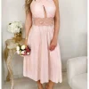 My Look Féminin Ma ceinture à nouer rose " fleurs & broderies" Online