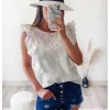 My Look Féminin Ma jolie blouse "broderie Anglaise" Discount