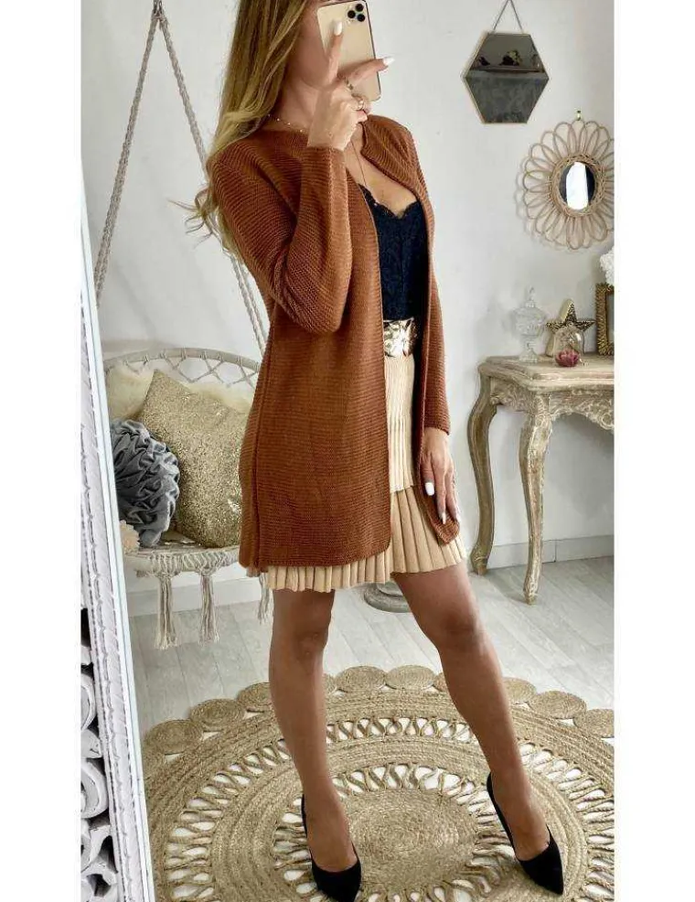 ma_jolie_jupe_beige_quotp_0.webp My Look Féminin Ma jolie jupe beige "plissée" Online