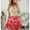 My Look Féminin Ma petite robe taille smockée & volants " Pink flowers" Hot