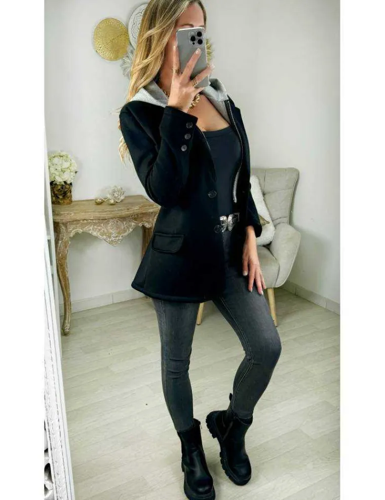 manteau_blazer_noir_et_ca_2.webp My Look Féminin Manteau blazer noir et capuche New