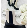 My Look Féminin Mes bottines chelsea crantées & bicolore Online