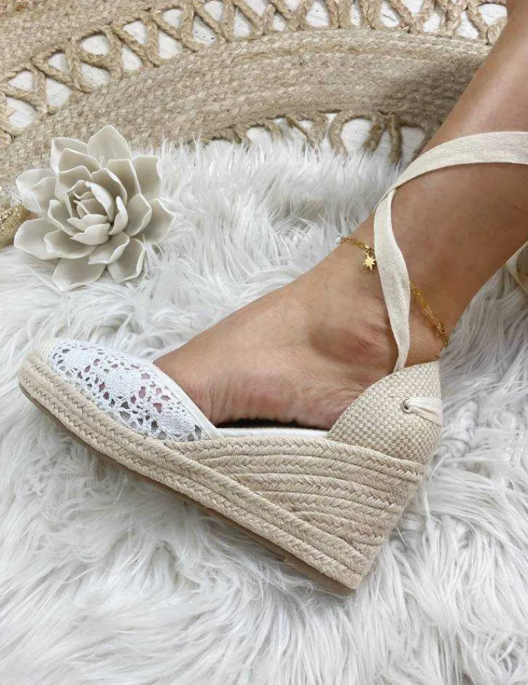 mes_jolies_compenses__bei_1.webp My Look Féminin Mes jolies compensées beige style crochet & lacets Clearance