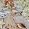 My Look Féminin Mes jolies compensées rose gold & nail Sale