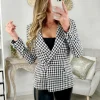 My Look Féminin Mon blazer lumineux " pied de poule" Hot