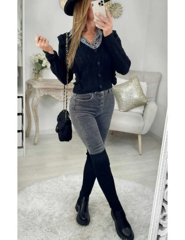 My Look Féminin Mon chemisier fluide boutonné "Liberty" Fashion
