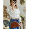 My Look Féminin Mon crop top blanc "froncé & smoké" Fashion