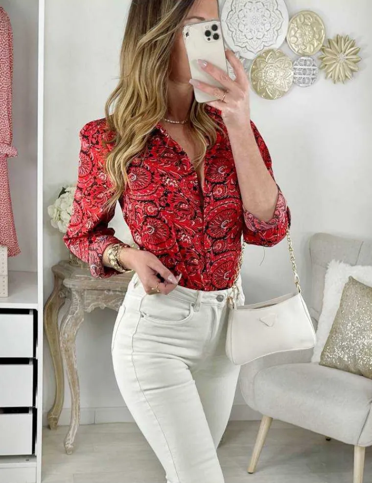 mon_joli_chemisier_satin__0.webp My Look Féminin Mon joli Chemisier satiné "Red cachemire" Hot