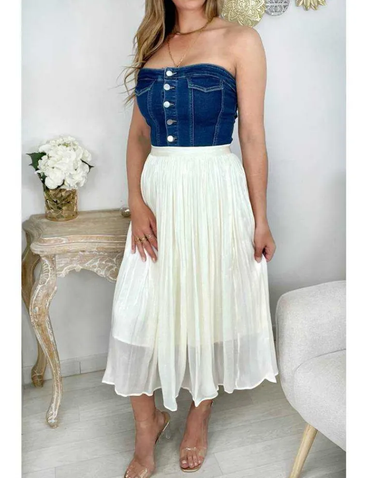 mon_jupon_long_cream_quot_1.webp My Look Féminin Mon jupon long cream "irisé & plissé" Sale