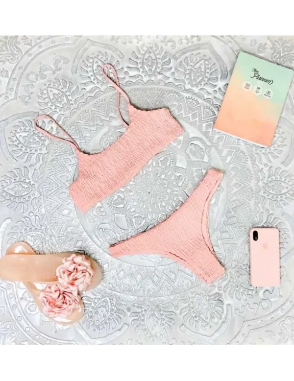 My Look Féminin Mon petit bikini "Rose poudré" Best