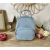 My Look Féminin Mon petit sac à dos style cuir "bleu ciel" Fashion