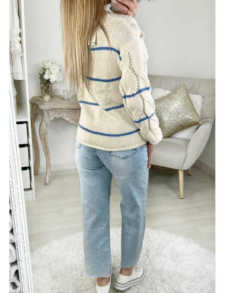 mon_pull_cream_amp_blue_q_2.webp My Look Féminin Mon pull cream & blue "ajouré et torsadé" Discount