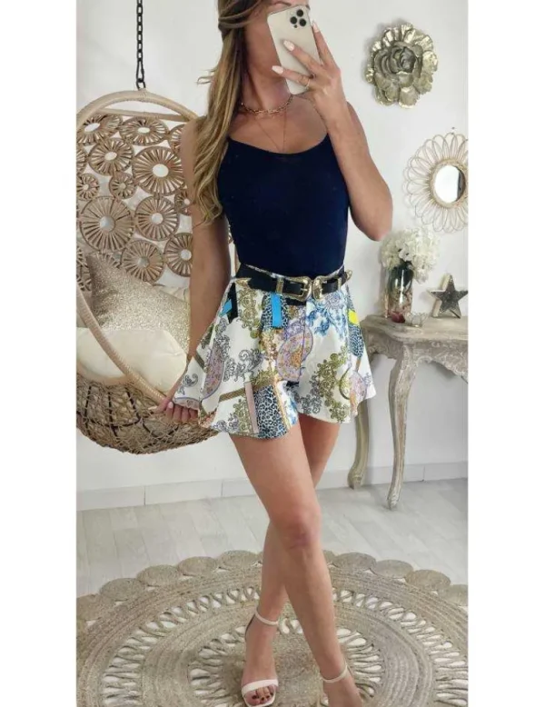 My Look Féminin Mon short fluide style patineuse "Inspi" 2 New
