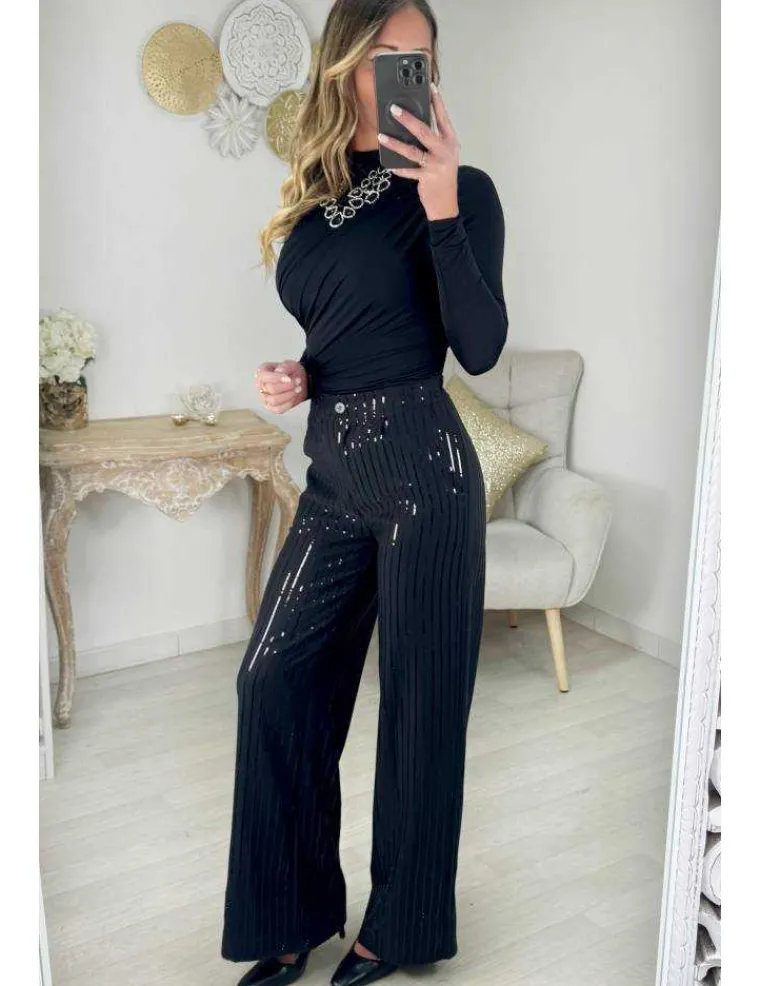 pantalon_droit_noir_amp_s_2.webp My Look Féminin Pantalon droit noir & sequins New