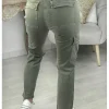 My Look Féminin pantalon kaki style cargo Outlet