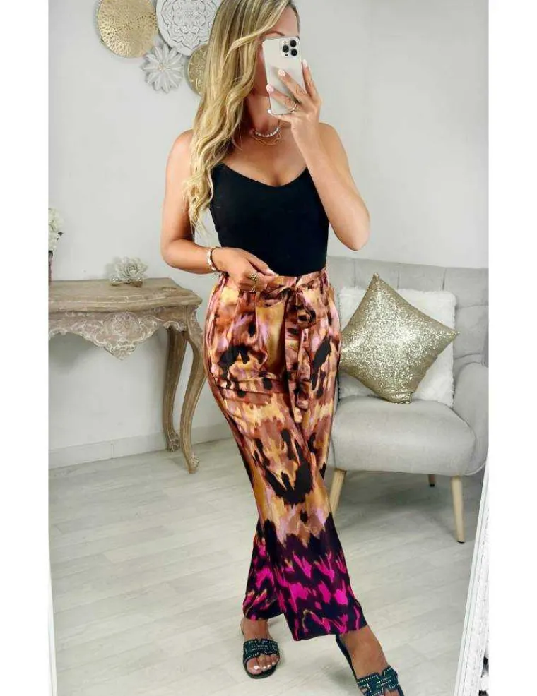 pantalon_satin_et_fluide__0.webp My Look Féminin pantalon satiné et fluide motifs coup de coeur Discount
