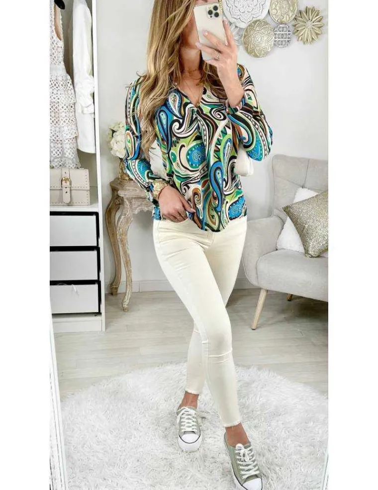 petite_blouse_imprime__gr_1.webp My Look Féminin Petite Blouse imprimée Green Vintage" New