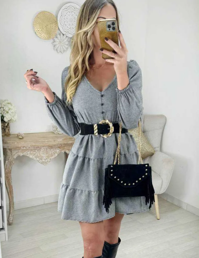 robe_ample_motifs_pied_de_1.webp My Look Féminin Robe ample motifs pied de poule New