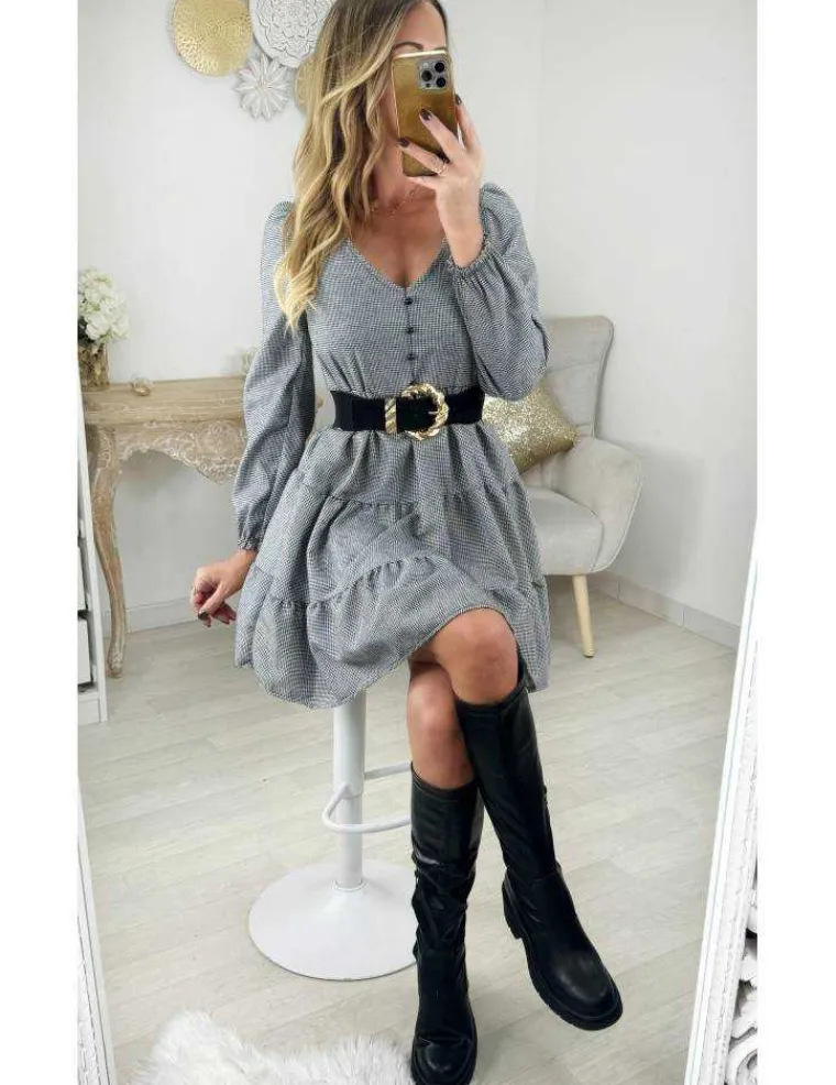 robe_ample_motifs_pied_de_3.webp My Look Féminin Robe ample motifs pied de poule New