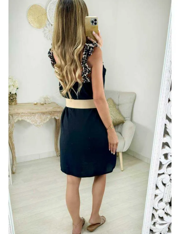 robe_fluide_noire_bretell_2.webp My Look Féminin robe fluide noire bretelles " léo froufrou" Outlet
