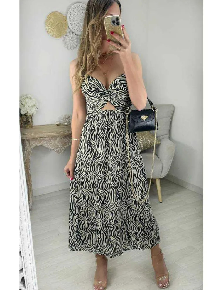 robe_longue_et_ajoure_quo_0.webp My Look Féminin robe longue et ajourée " zébra" Fashion