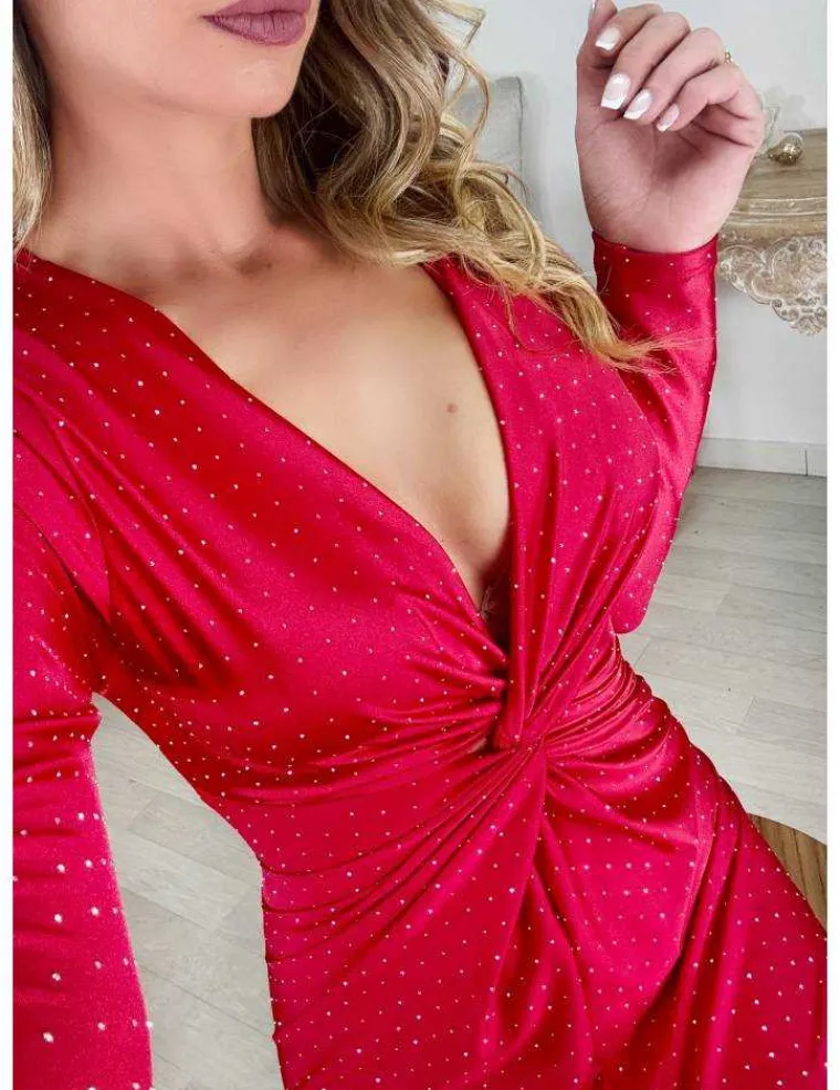 robe_longue_red_amp_stras_2.webp My Look Féminin Robe longue red & strass Fashion