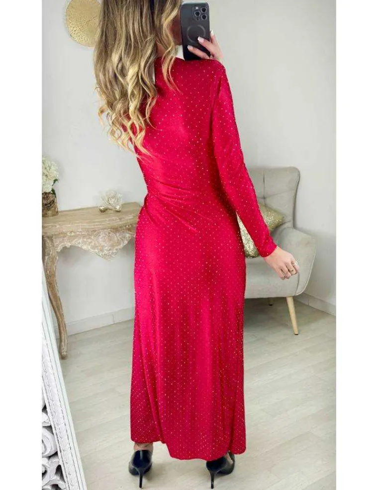 robe_longue_red_amp_stras_3.webp My Look Féminin Robe longue red & strass Fashion
