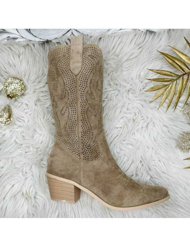 santiag_style_daim_taupe_0.webp My Look Féminin santiag style daim taupe Hot