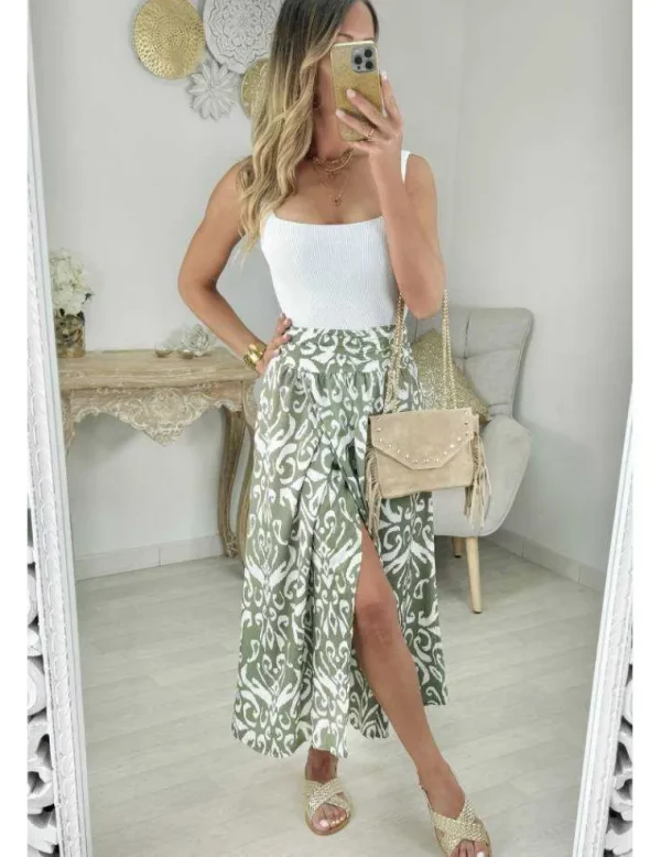 My Look Féminin top court blanc basique II Outlet