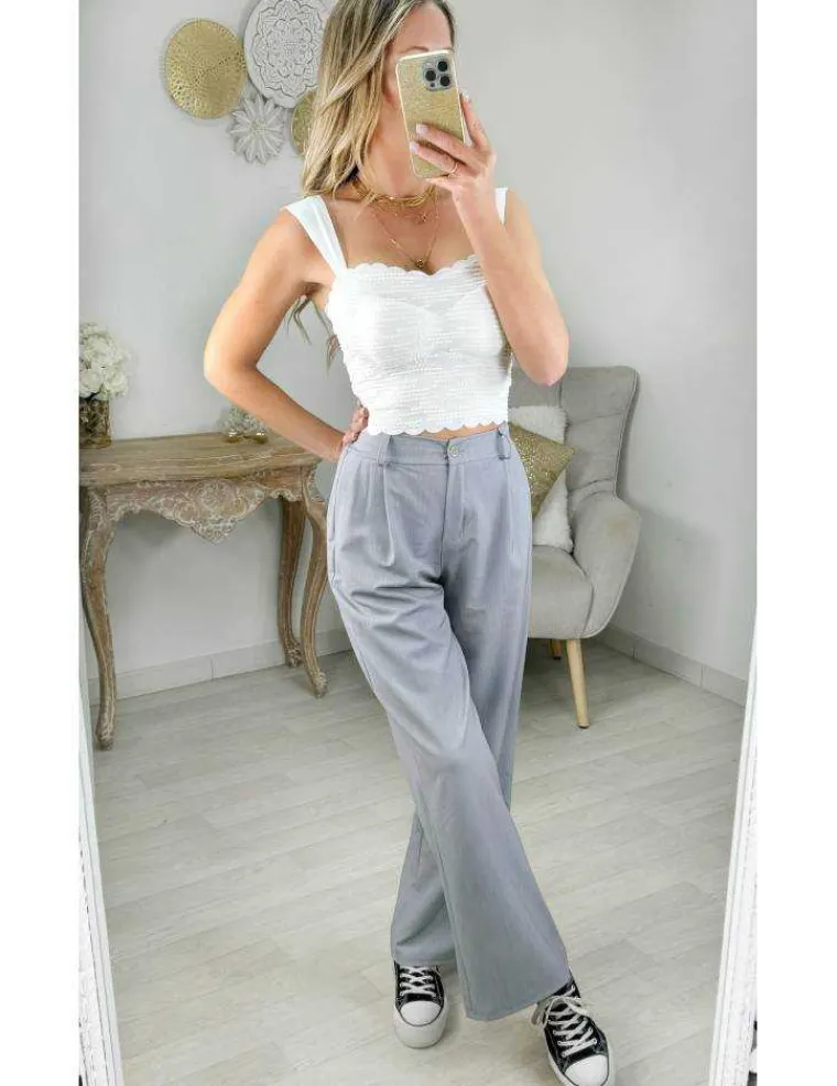 top_court_cru_amp_textur_0.webp My Look Féminin top court écru & texturé Fashion